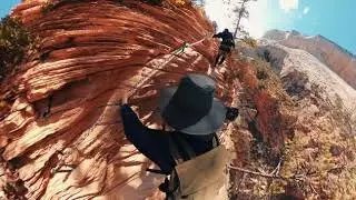 Angels Landing - Zion National Park - ASCENT GoPro MAX