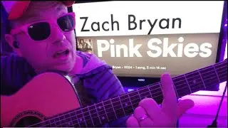 Pink Skies - Zach Bryan Guitar Tutorial (Beginner Lesson!)