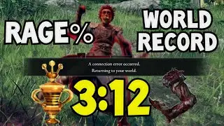 Elden Ring Any% Invasion Speedrun RAGE QUIT in 3:12 (World Record)