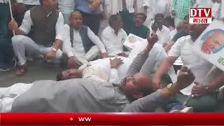 मुखिया संघ ने विधानसभा का किया घेराव, कहा- जो मुखिया की बात करेगा वही 25 में सरकार बनाएगा