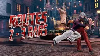 KOF XV: Kim  - QuickMax Routes !