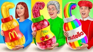 Me vs Grandma Cooking Challenge | Simple Secret Kitchen Hacks and Tools by Multi DO Challenge