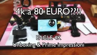 Action Camera 4K di FLUID & FORM - 80 euro 4k e mille accessori! Unboxing & Prime Impressioni