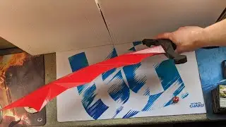 DRAGON SCIMITAR IRL - Making a full size dragon scimitar, life sized (3D printing)
