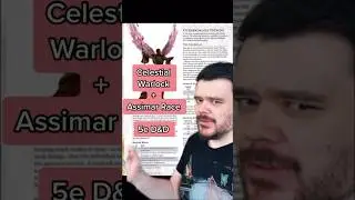 Celestial Warlock + Aasimar Race (no music) 5e D&D 