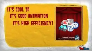 Aurora3D Software cartoon video made by PowToon web app.