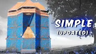 The SIMPLE(updated) - 2X2 - Solo/Duo - 4xBunker - 50+ Rockets - Cozy&Compact / Rust Base Design