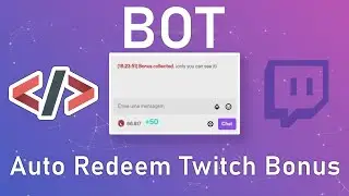 Bot Auto Redeem Twitch Bonus - Tutorial ✔