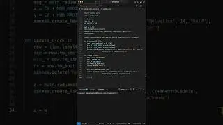 Simple Analog Clock in Python!