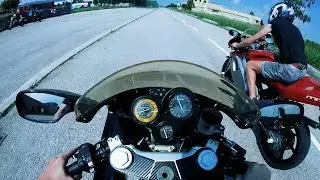TEST CAGIVA MITO 125 [ITA] || Provo 2 Cagiva ad un raduno