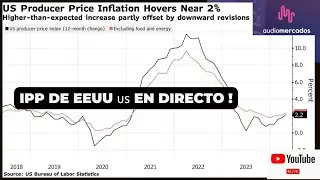#IPP de EEUU en #DIRECTO + #Powell #Williams #Kugler #Barkin #FED previa #WallStreet  14/11
