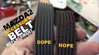 Mazda2 | Accessory Belt Replacement