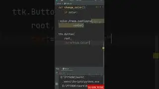 Color Picker with ttkbootstrap UI In Python 
