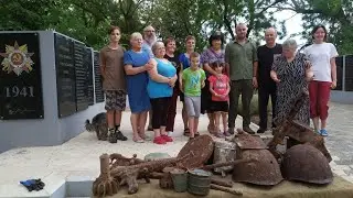 Встреча с жителями села Виишоара района Штефан Водэ. 24 июля 2024 года. Экспедиция "Вахта Памяти"