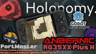 Anbernic RG35XX PLUSH PortMaster 3D Game Holonomy