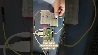 Raspberry pi push button implementation