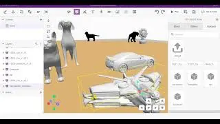 How to upload free 3 D models into Pictoblox  | 3D and XR Studio | PictoBlo