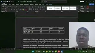 CREATING A LIST OF TABLES AND FIGURES