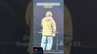 Suga Agust D Tour LA D3 #suga #agustd #sugatour #agustd_suga_tour #suga_agustd_tour #doctordotarmy