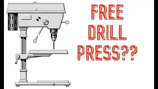 Free Drill Press? Will It Drill?