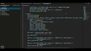 Quiz App in Python using TkInter Library