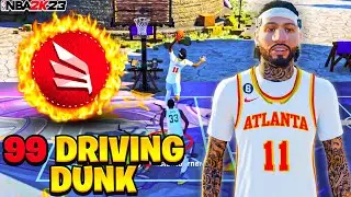 99 DRIVING DUNK is a GLITCH in the WRONG HANDS on NBA 2K23