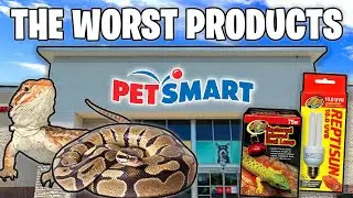 Petsmart Supplies Terrible for Reptiles!