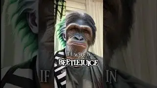 BEETLEJUICE #movie #beetlejuice #filter #chimpanzee