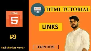 HTML Tutorial 9 | Links | HTML Tutorial For Beginners