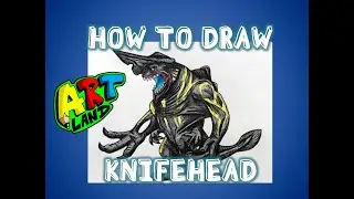 How to Draw KNIFEHEAD from PACIFIC RIM
