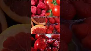 Benefits Of Eating Red Foods (Healthy Food) #shorts