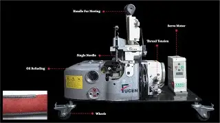 Portable Carpet Overedging Machine FH-2502-T