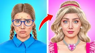 От Ботанши до Популярной Челлендж | Сумасшедший Челлендж от Jelly DO Challenge