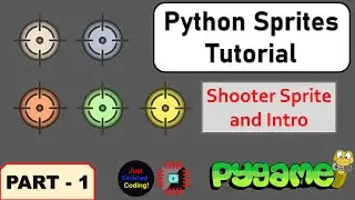 How to use Sprites in Pygame  - Part 1 | Intermediate Python Tutorial | Just Finished Coding!