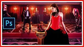 GOTHIC PHOTO MANIPULATION IN PHOTOSHOP | GOTHIC PHOTOSHOP MANIPULATION