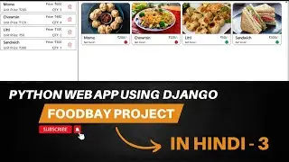 FoodBay - Django Python Project Restaurant Management System - Part - 3