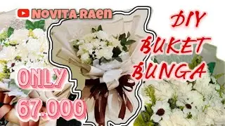 CARA MEMBUAT BUKET BUNGA LAMARAN ATAU WISUDA SUPER CANTIK BISA JADI SEBAGUS INI #buketmurah