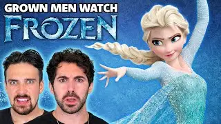 Grown men watch *FROZEN* for the first time