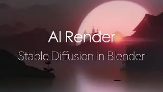 AI Render Tutorial - Stable Diffusion Add-on for Blender