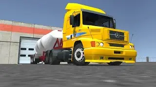 Grand Truck Simulator 2 (GTS2) Android Gameplay no.14 Feat. Mercedes-Benz 1634!