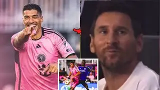 Luis Suarez 2 Goals vs Fc Cincinnati | Lionel Messi Reaction