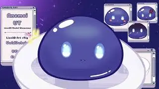 Live2D Slime Showcase for AnemoiVT
