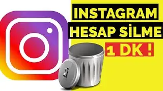Instagram Hesap Silme 2021 (1 Dakikada)