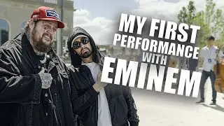 I got to perform with EMINEM Y'all!
