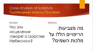 Изучение евангелия от Матфея глава 8 (часть 3)