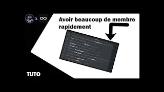 Tuto avoir beaucoup de membre Discord