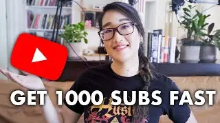 How To Get Your First 1000 Subscribers On Youtube FAST in 2022 l Tips for growing a Youtube Channel