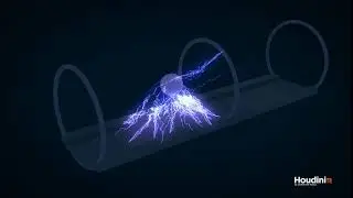 Ligthing FX small exercise - houdini fx