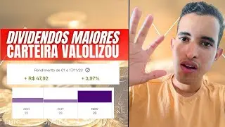 DIVIDENDOS DOBLOU MÊS NOVEMBRO, RENTABILIDADE DA CARTEIRA CRESCEU!