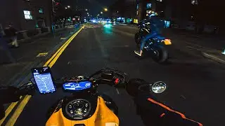 Random Small Wheelie On XSR900. 👀 | YAMAHA MT-07 AKRAPOVIC + QUICKSHIFTER [4K]